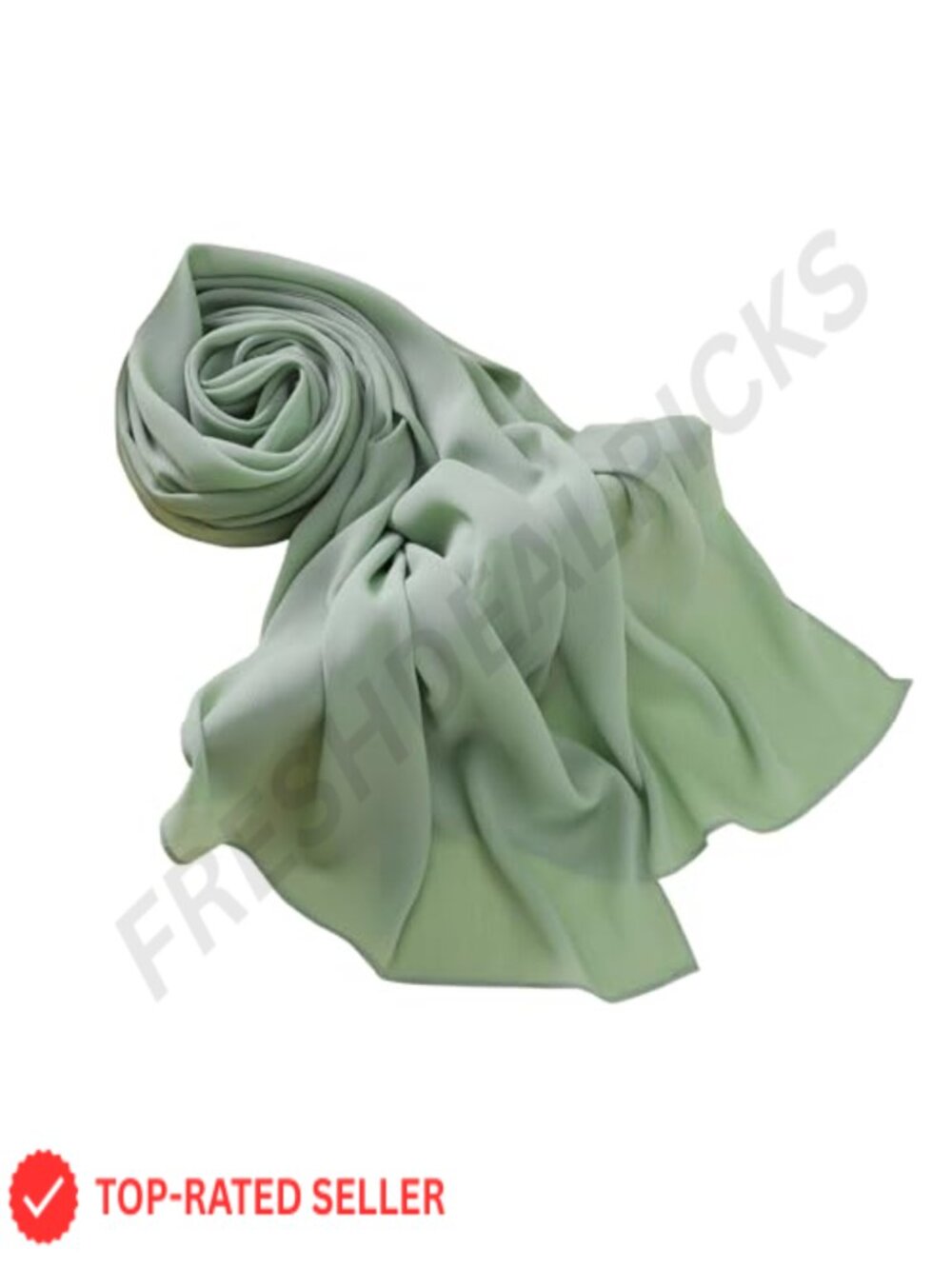 Crinkle Chiffon Hijab Scarf Soft Breathable Muslim Head Wrap